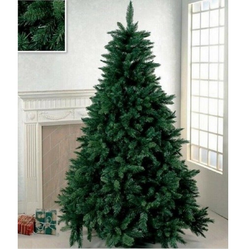 Albero di Natale Verde 180 cm Super Folto Realistico Pino Verde mshop