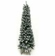 Albero di Natale artificiale innevato slim salvaspazio Monviso cm 210 mshop