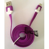 CAVO SINCONIZZAZIONE USB MINI USB IN GOMMA PER SAMSUNG GALAXY S  S2 S3 S4 mshop