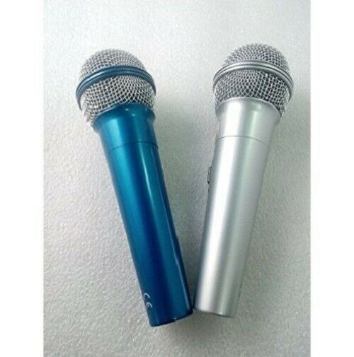 Coppia di Microfoni Dinamico con Filo Karaoke Conferenze TEKONE TE-119 mshop