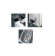 Friggitrice 3/4 lt Rgv professionale acciaio inox 2500 w rubinetto fry4n mshop