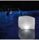 Luce Led galleggiante Intex 28694 Cubo luminoso giardino piscina 4 colori mshop