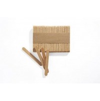 Mini bastoncini Silikomart set 100 pz stecco in legno faggio betulla mshop