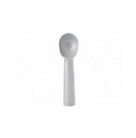 Porzionatore per gelato a cucchiaio alluminio grigio Eva paletta dosa 6 cm mshop