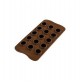 Stampo cioccolatini Choco Flame 3D Silikomart ripieni silicone SCG47 forno mshop