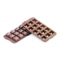 Stampo cioccolatini cubo silicone Silikomart SCG02 forno easychoc dolci mshop