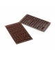Stampo cioccolatini lettere silicone Silikomart easychoc choco abc SF169 mshop