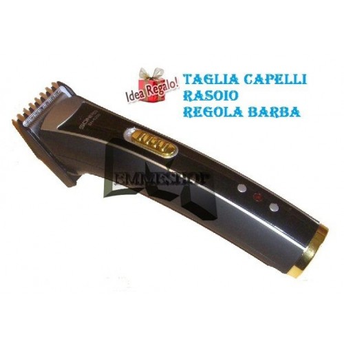 TAGLIACAPELLI RASOIO REGOLA TAGLIA BARBA BASETTE 5 LUNGHEZZE SONAR SN-6200 mshop
