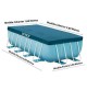 Telo di copertura rettangolare piscina Intex ultraframe 400 x 200 cm 18037 mshop