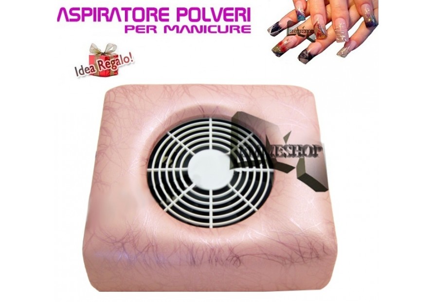 ASPIRATORE POLVERI DA TAVOLO RICOSTRUZIONE UNGHIE NAIL MANICURE PEDICURE