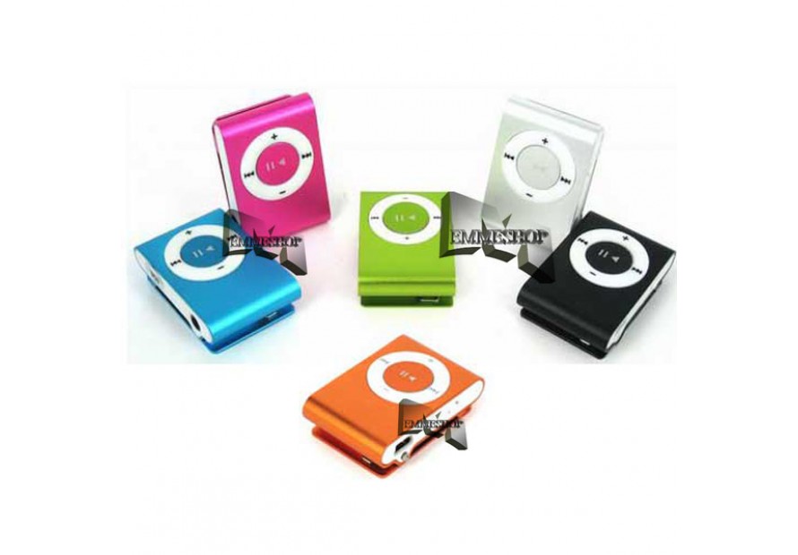MINI LETTORE MP3 PORTATILE MEMORIA MICRO SD CARD FINO 8 GB USB MUSICA 